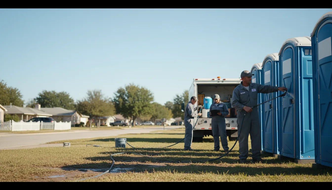 Long-Term Portable Toilet Rental in Belvidere, NE near me